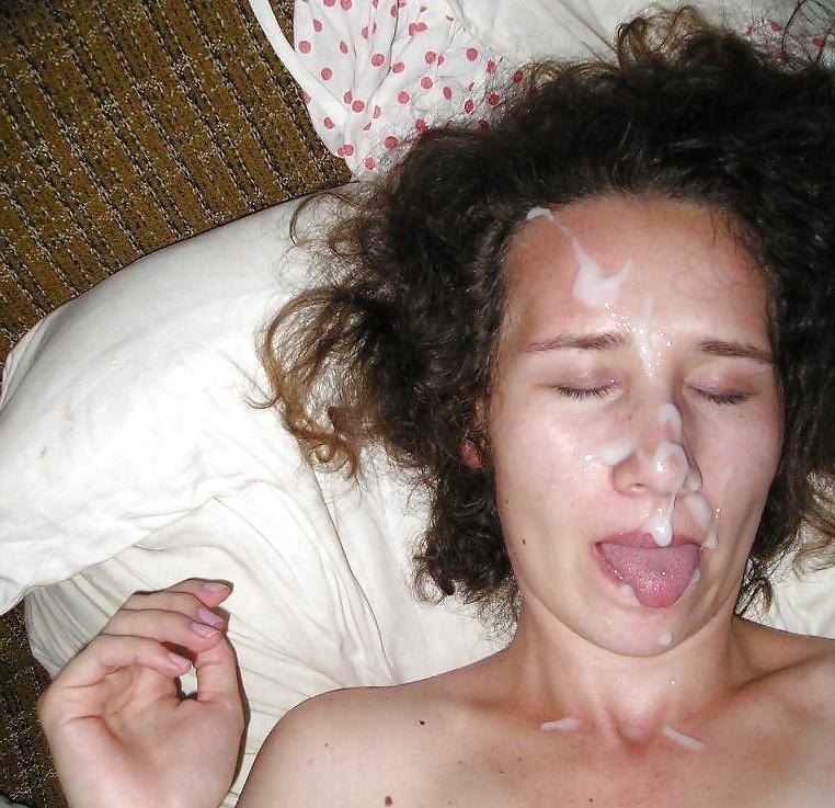5P Cumshot Expression Silly Face