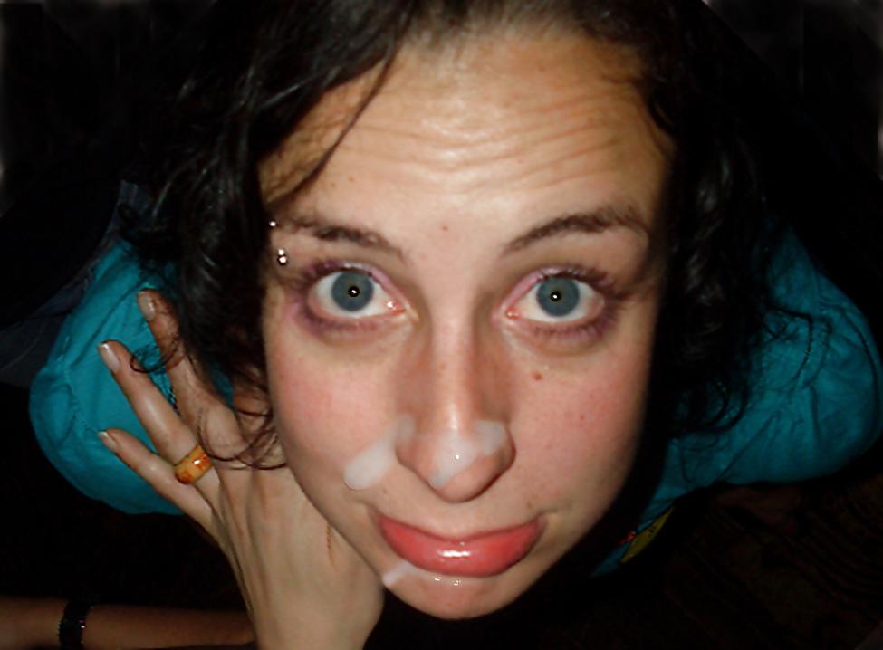 5P Cumshot Expression Silly Face