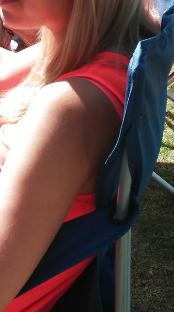 9P Co-Worker Bra Slip and White Thong Panties - 27 Year Old