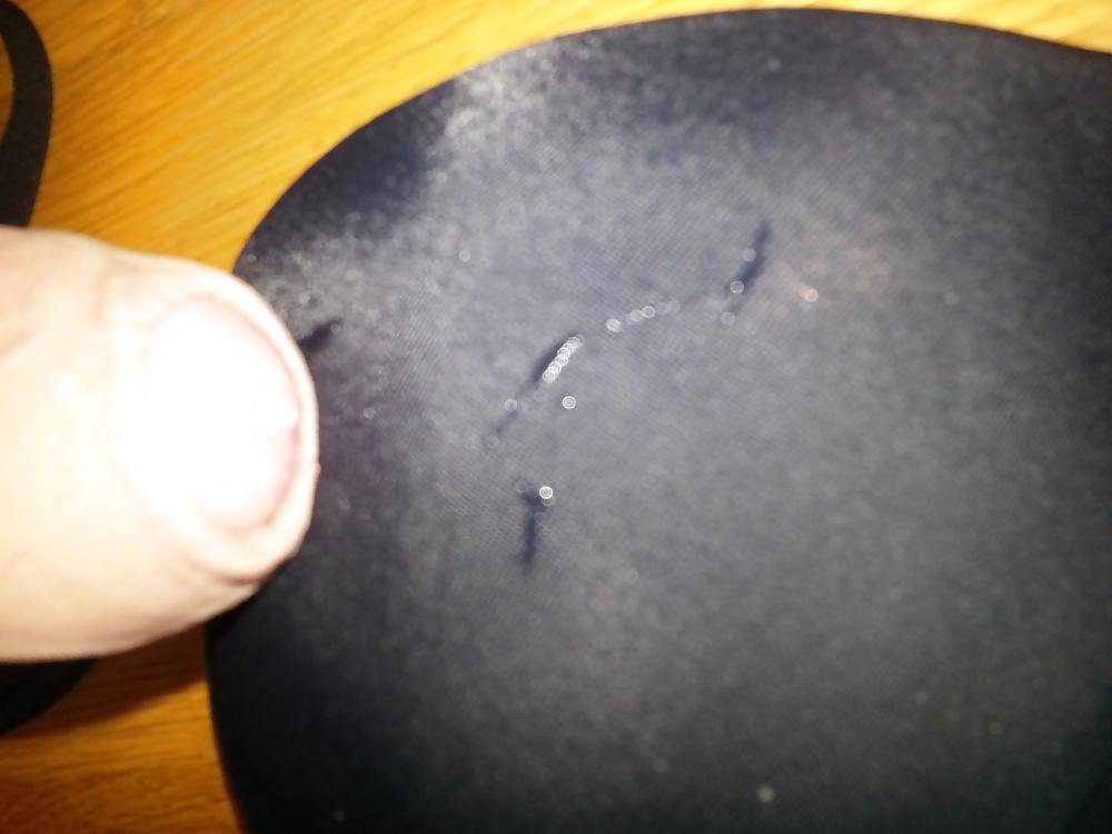 19P Cum in My Mom Oldest Bra 34A and Thongs