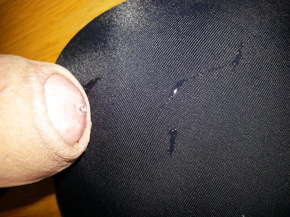 19P Cum in My Mom Oldest Bra 34A and Thongs