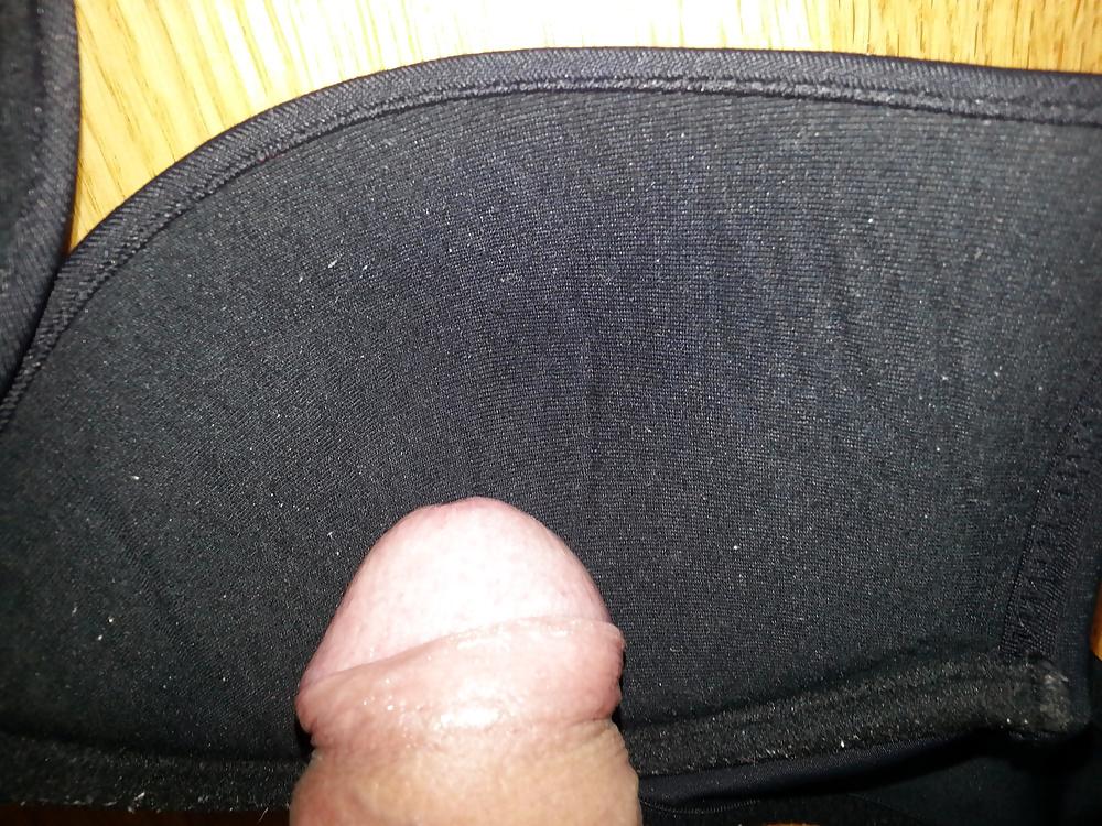 19P Cum in My Mom Oldest Bra 34A and Thongs