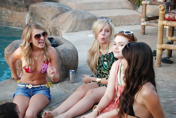 13P Britt Robertson - private bikini pics, 2010
