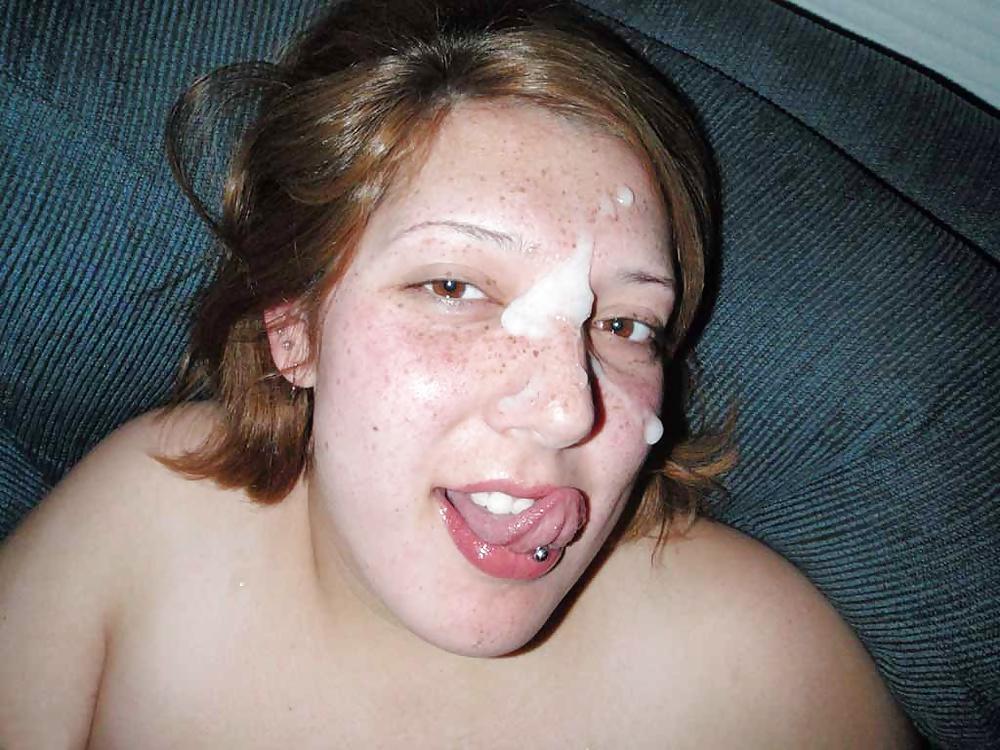 25P Tongue Ring Cumshots Facials