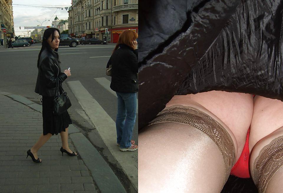 19P Upskirt with face