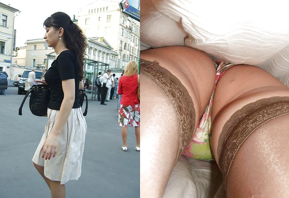 19P Upskirt with face