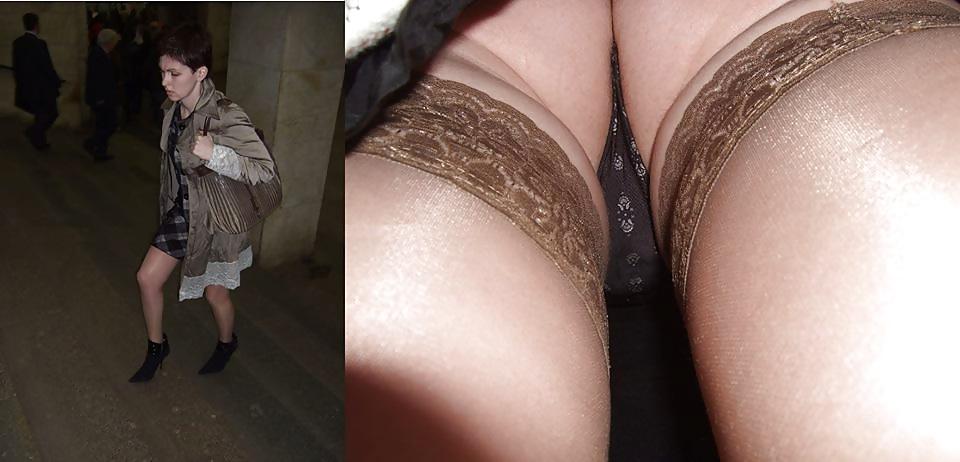 19P Upskirt with face
