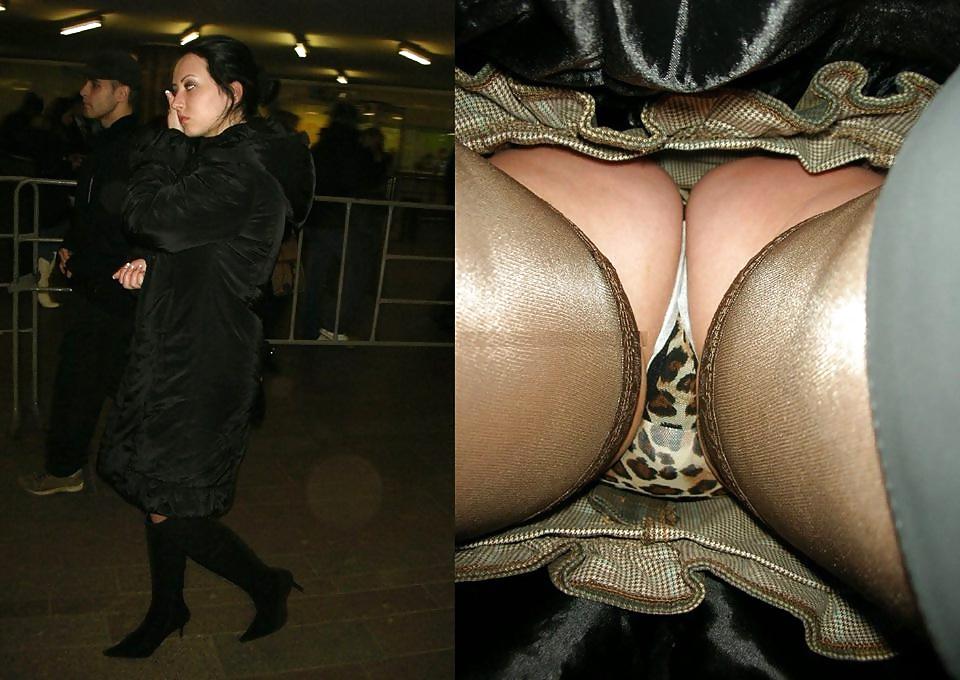 19P Upskirt with face