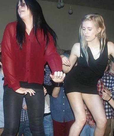 23P Danish teens-137-138-party bra panties cleavage
