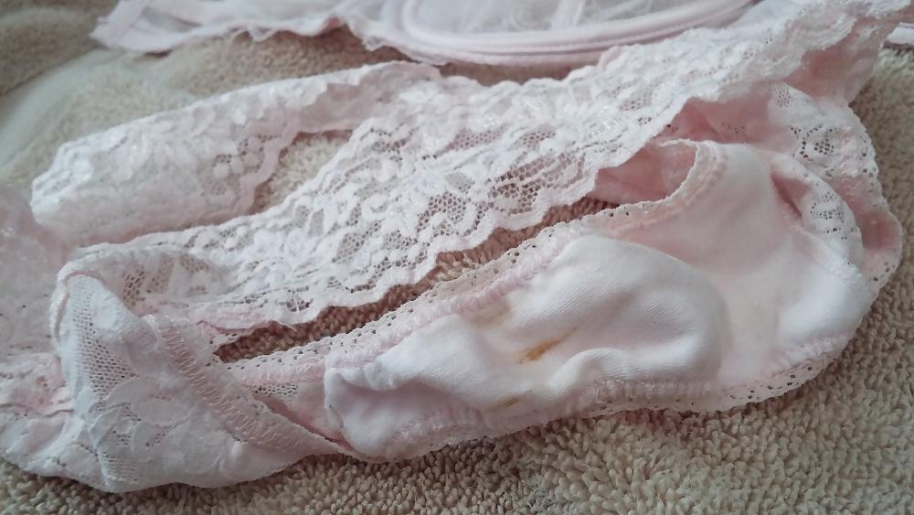 14P Aunt's Elegant, Slutty Panties and Bra's