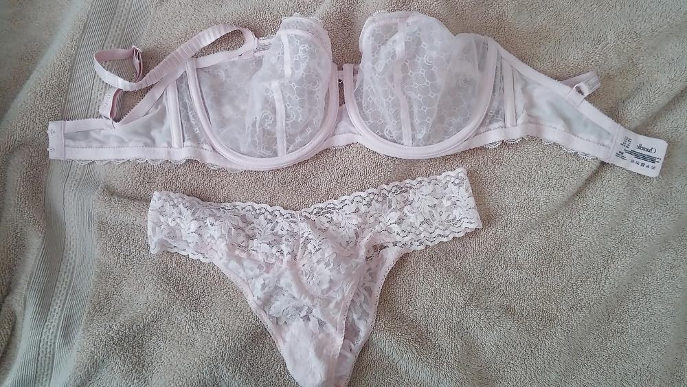 14P Aunt's Elegant, Slutty Panties and Bra's