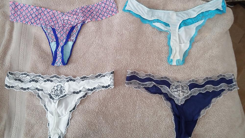 14P Aunt's Elegant, Slutty Panties and Bra's