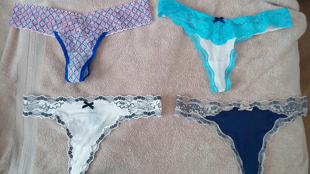 14P Aunt's Elegant, Slutty Panties and Bra's