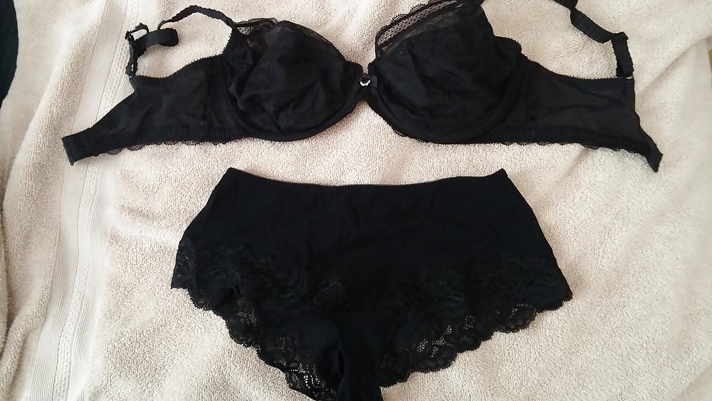 14P Aunt's Elegant, Slutty Panties and Bra's