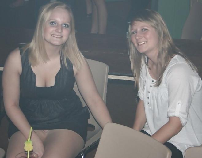 8P Danish teens-153-154-wet clothes party cleavage upskirt bra 