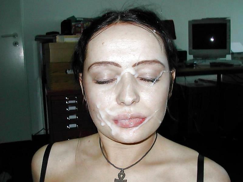 25P Semen on Faces (and a few other places) 7