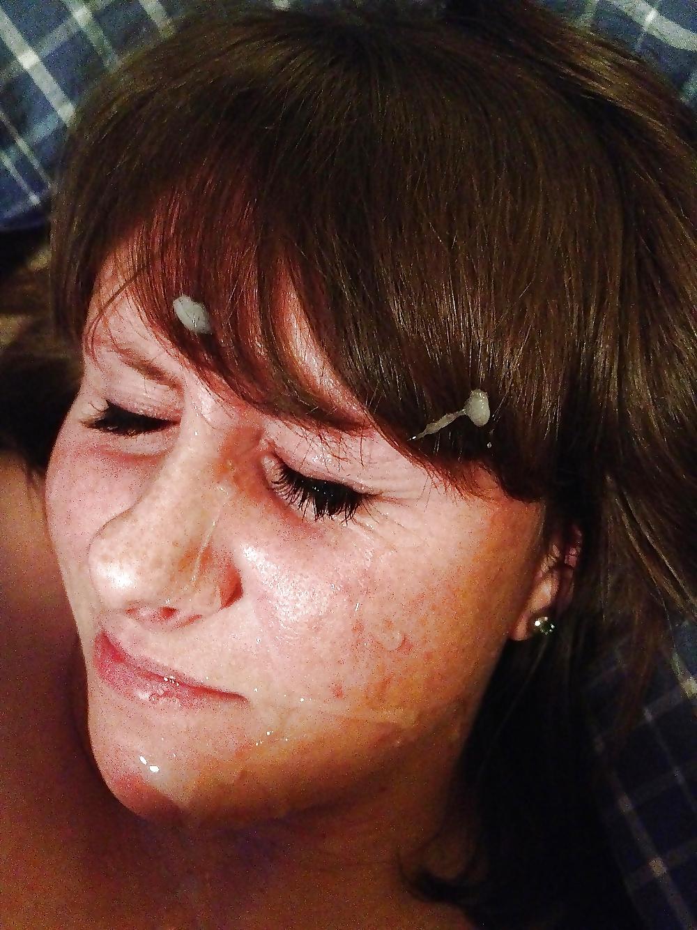 25P Semen on Faces (and a few other places) 7