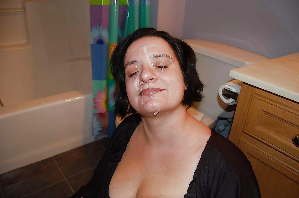 25P Semen on Faces (and a few other places) 8