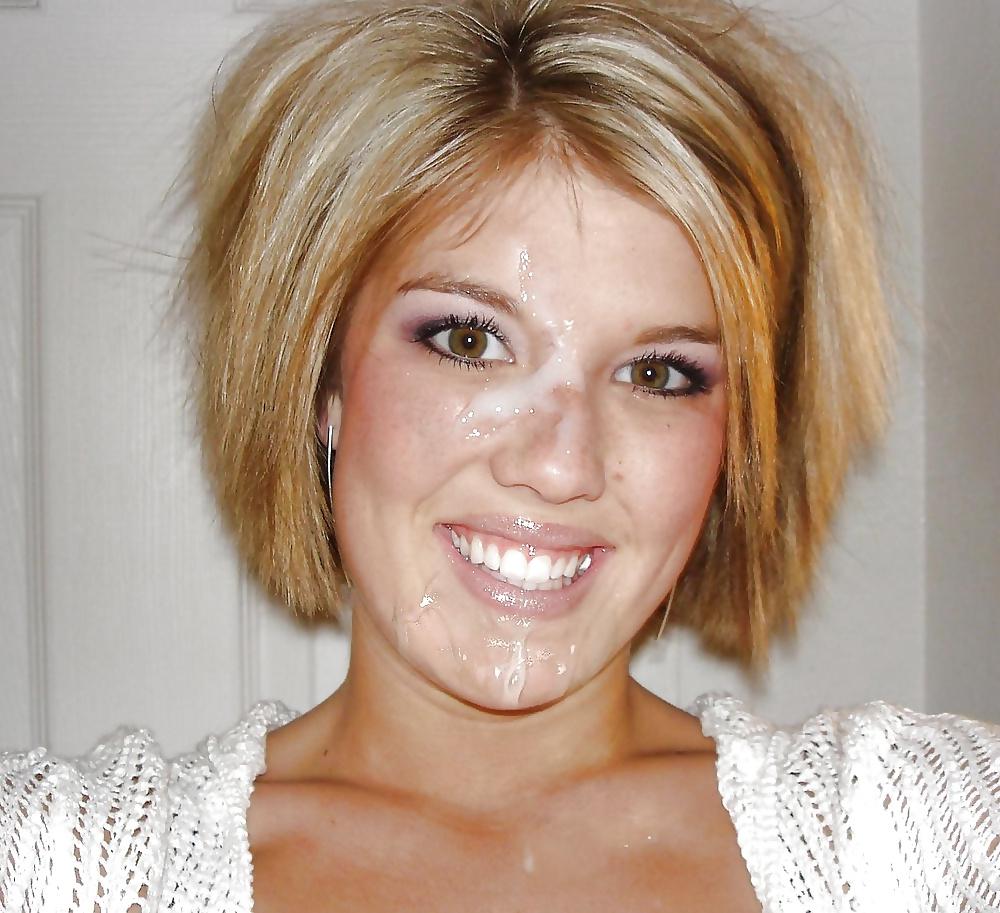 25P Semen on Faces (and a few other places) 8