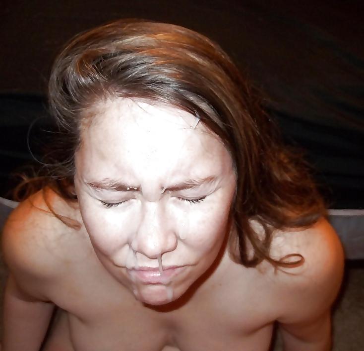25P Eyes Glued By Cumshot 