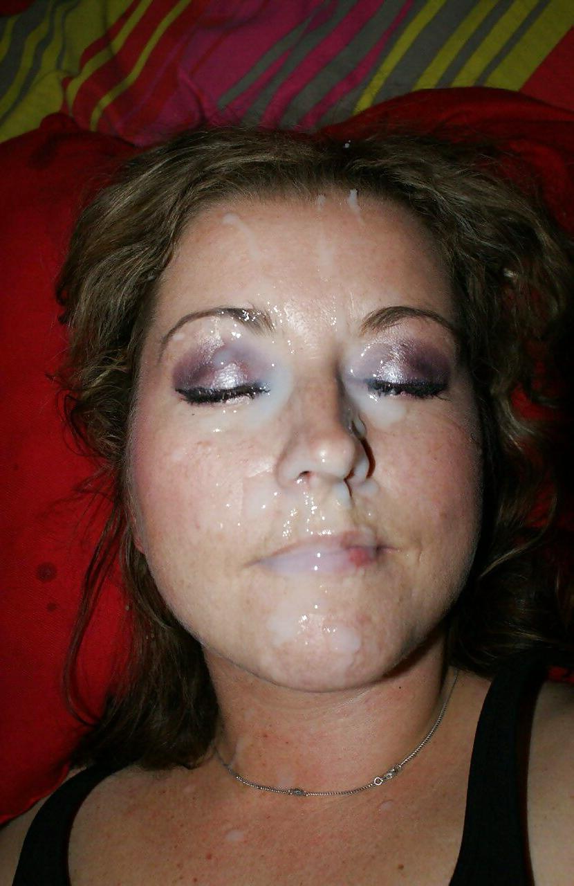 25P Eyes Glued By Cumshot 