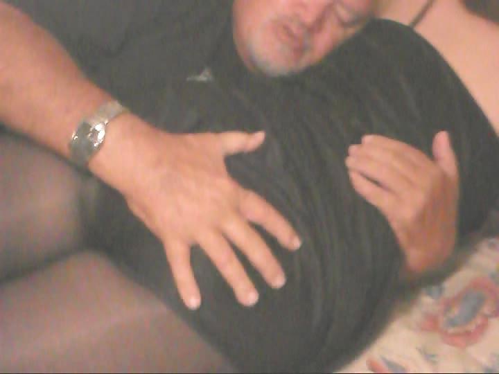 25P Pantyhose Wife With Older Biker 1