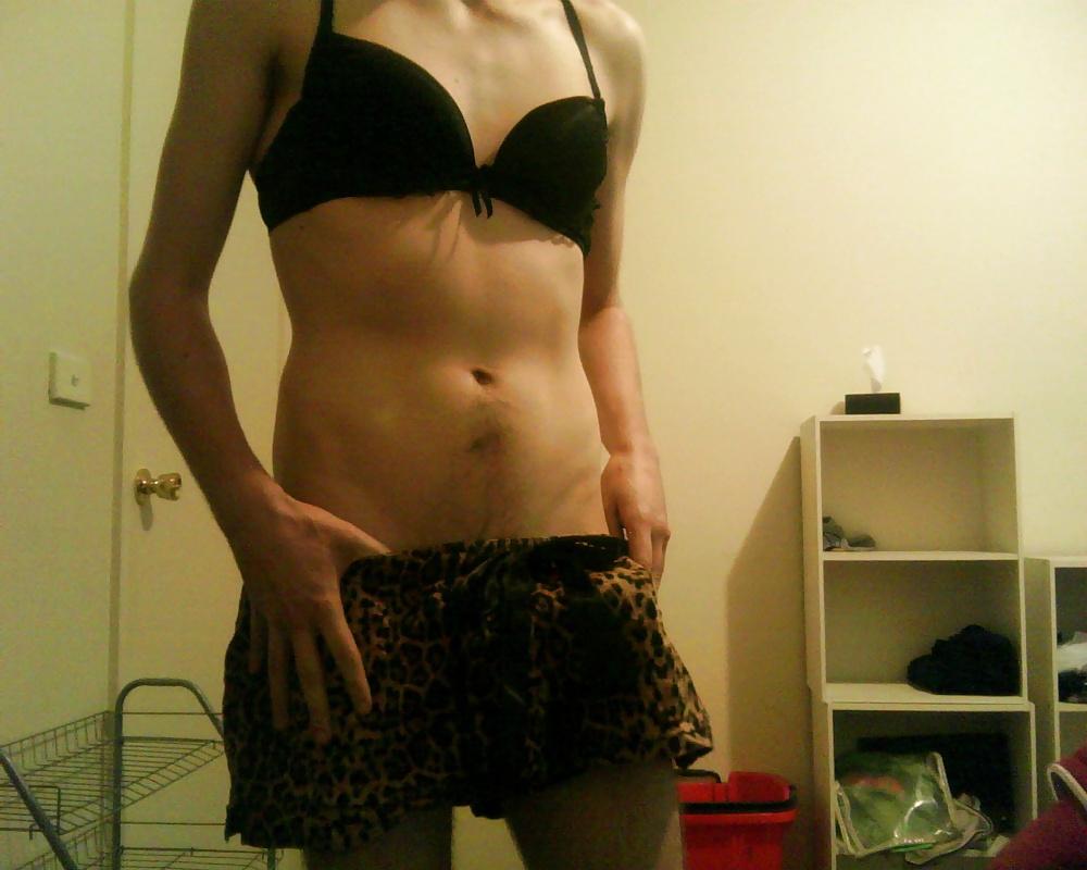 7P Black Bra
