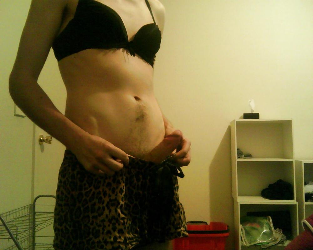 7P Black Bra