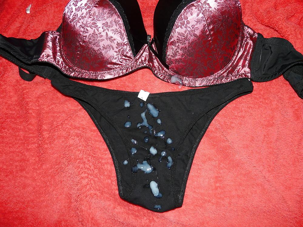 11P My mom panties and bra