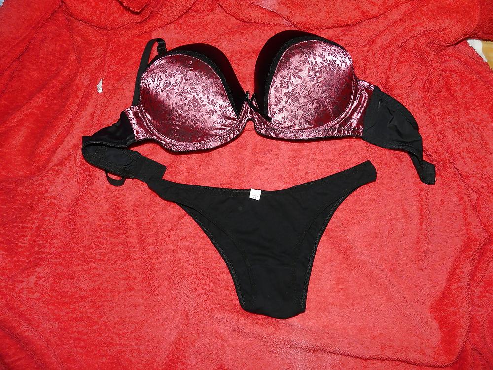 11P My mom panties and bra