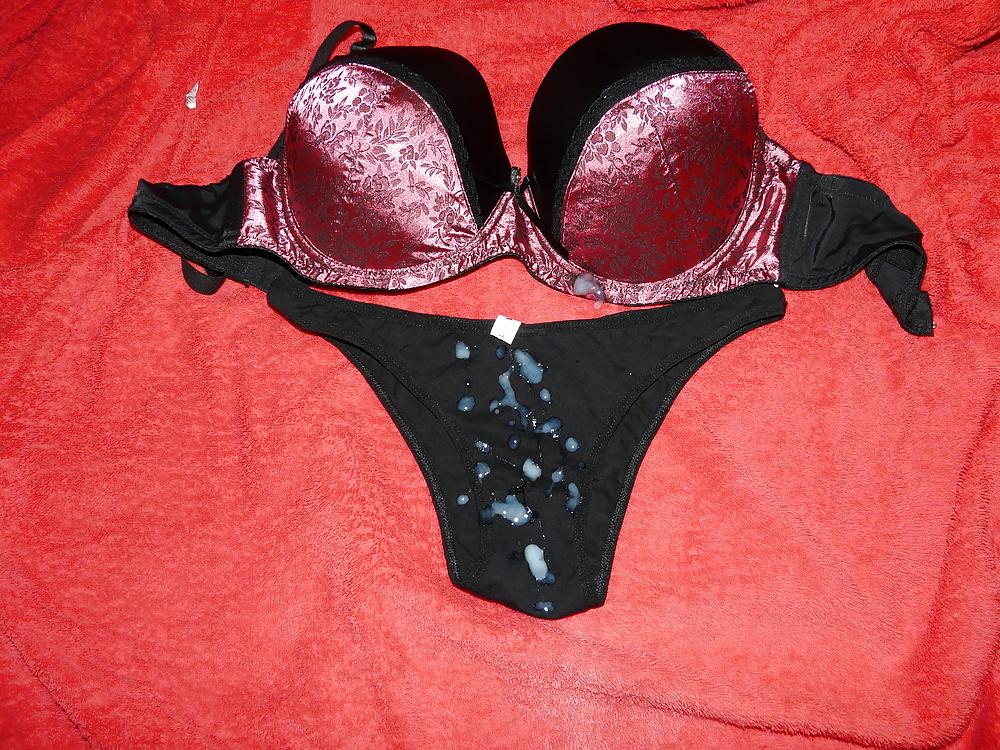 11P My mom panties and bra