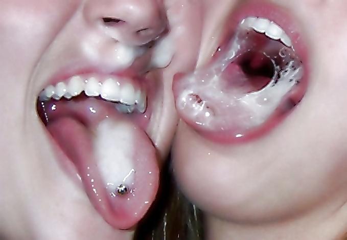 10P Slags with cum on their faces part 3