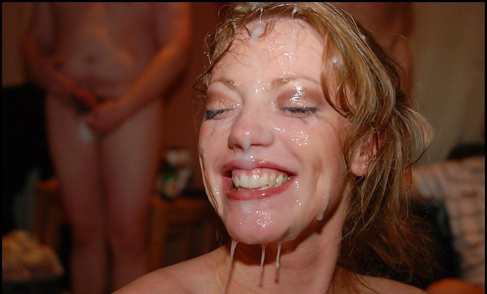 25P Facial Sluts