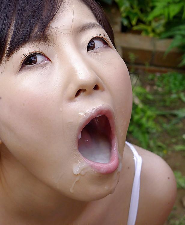 16P Japanese girl filled with cum