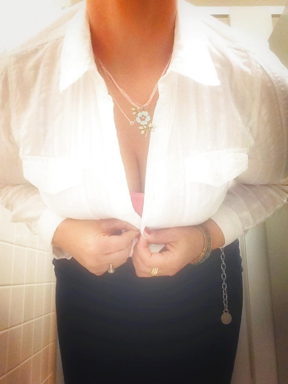 7P Delicious mommy at office tease 1
