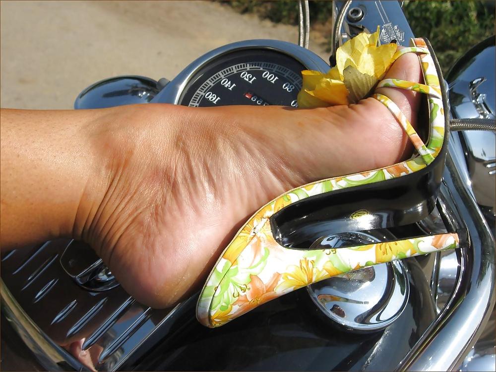 25P Lady Barbara - sexy biker in high heels