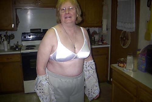 25P Grannies in their bra and knickers 2