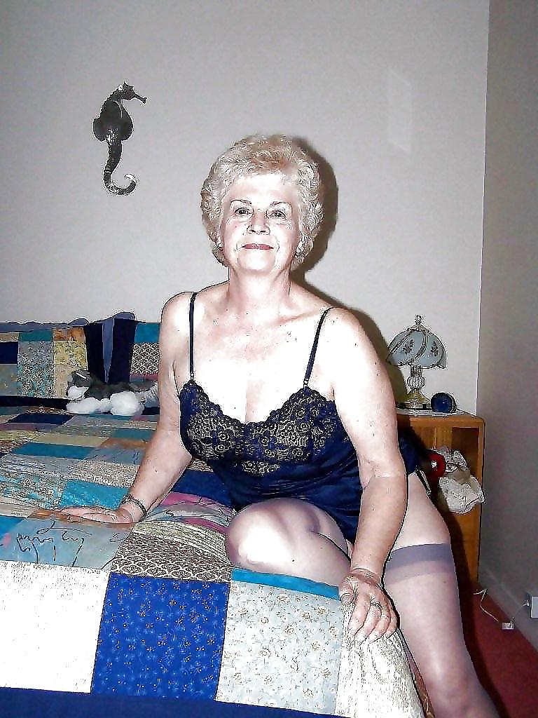 25P Grannies in their bra and knickers 2