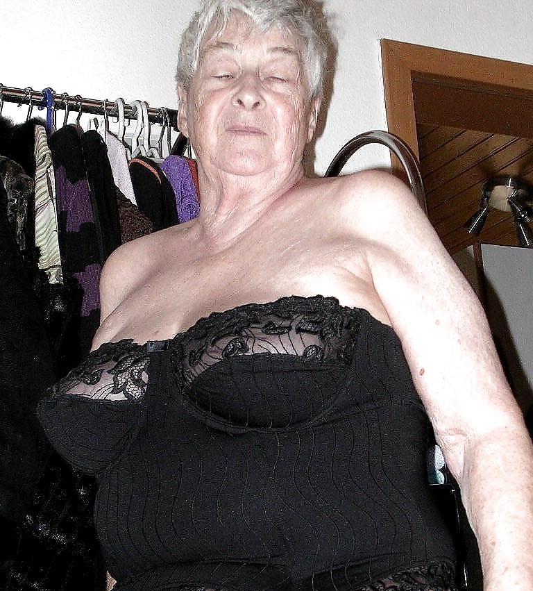 25P Grannies in their bra and knickers 2