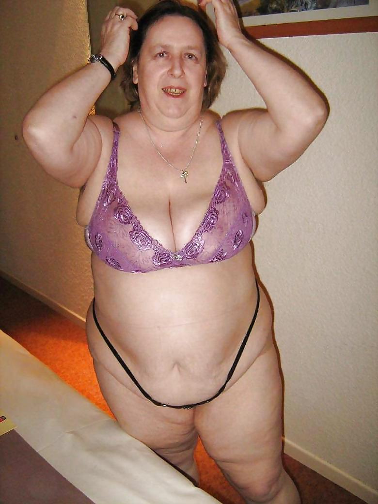 25P Grannies in their bra and knickers 2
