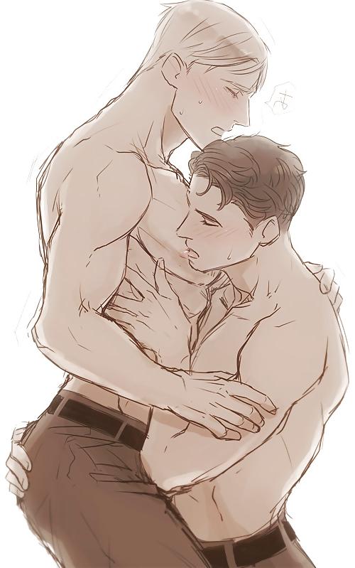 25P Yaoi (gay anime) 05 - Captain America