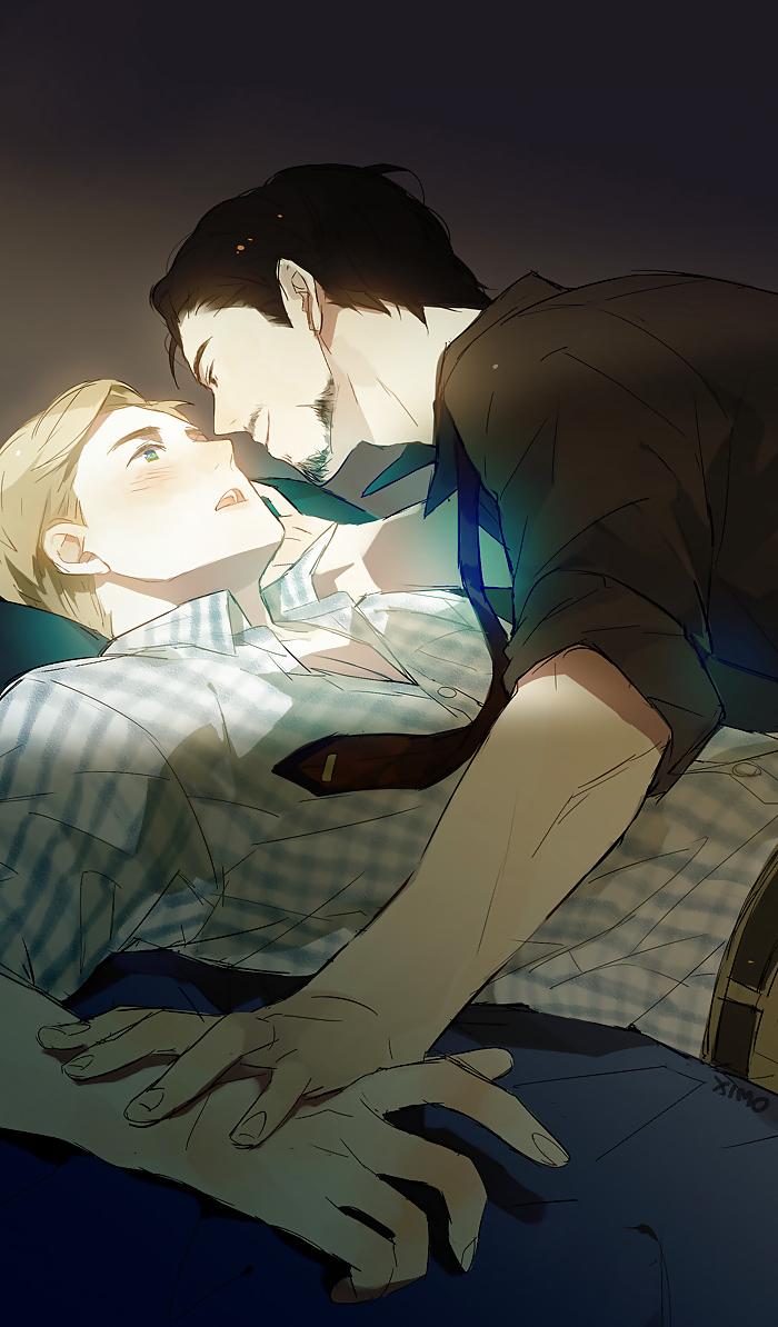 25P Yaoi (gay anime) 05 - Captain America