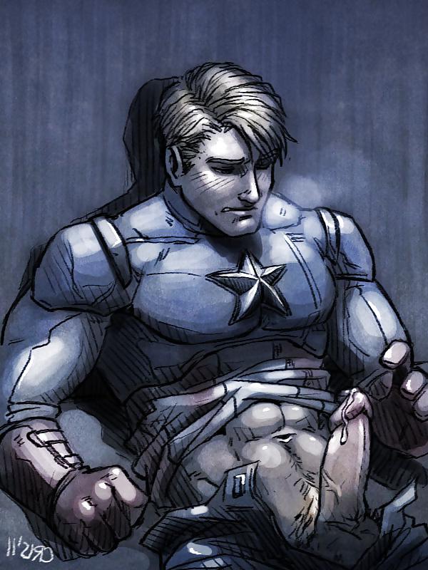 25P Yaoi (gay anime) 05 - Captain America