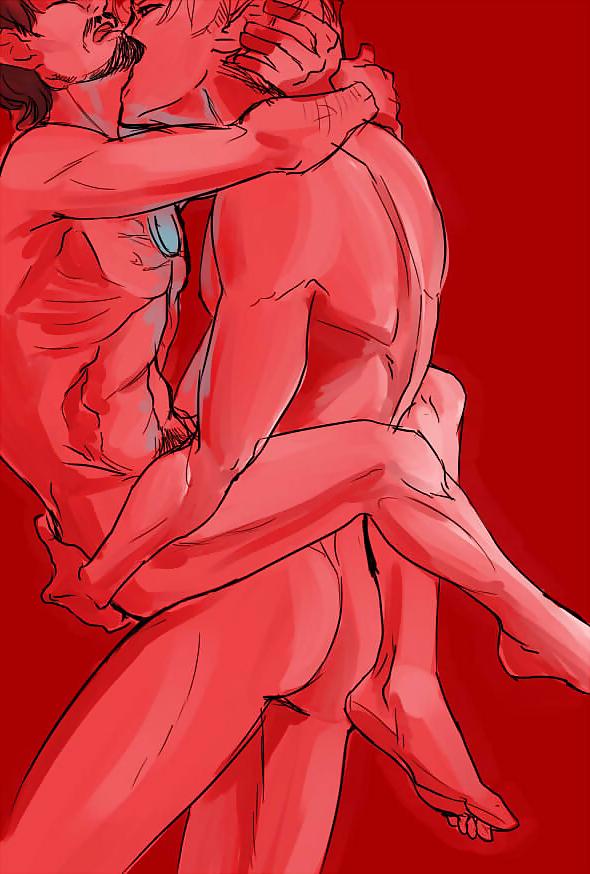25P Yaoi (gay anime) 05 - Captain America