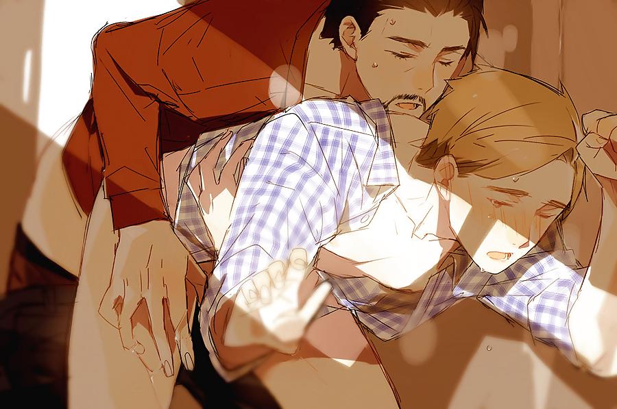 25P Yaoi (gay anime) 05 - Captain America