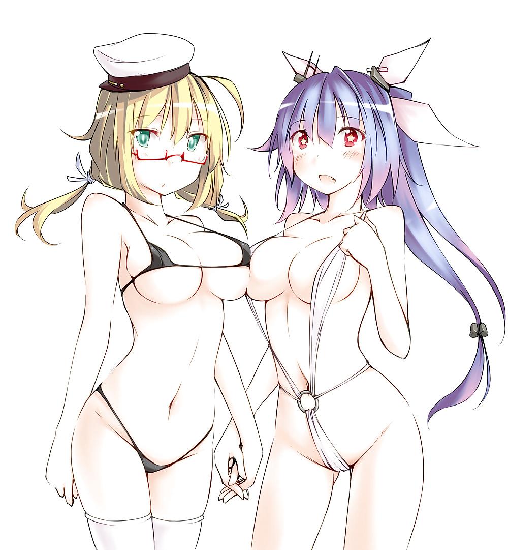 25P Anime Girls Sling Bikini