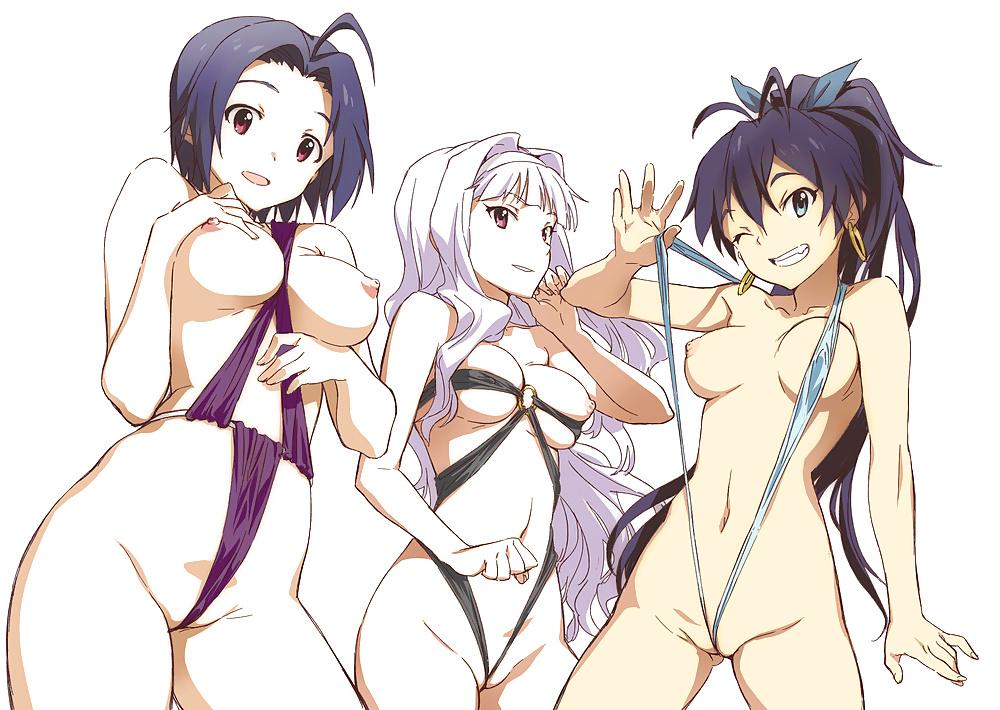 25P Anime Girls Sling Bikini