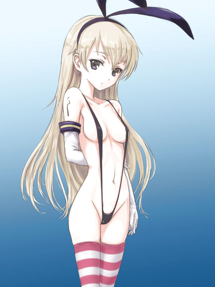25P Anime Girls Sling Bikini