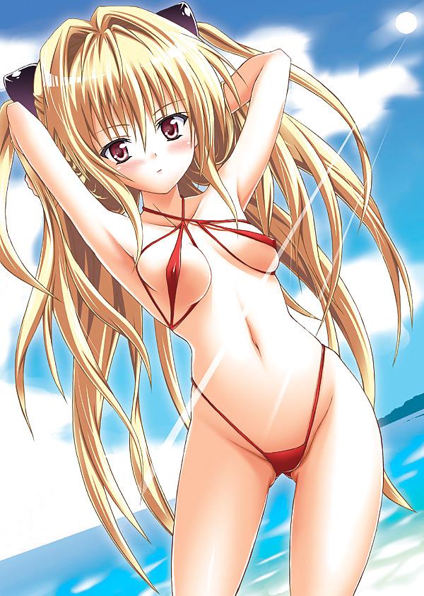 25P Anime Girls Sling Bikini