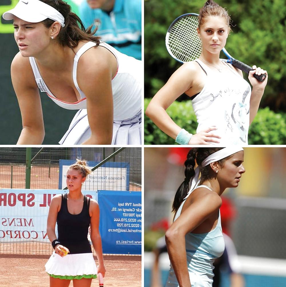 25P Tennis Babes Playing BVR